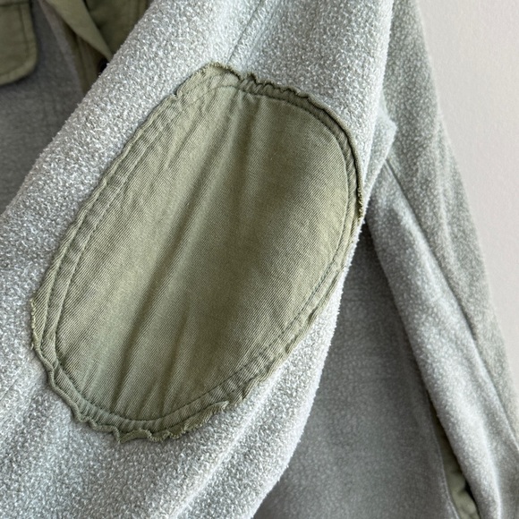 Free People Women’s Ruby Fleece Shirt Jacket, Size XS, Jaded Green - Picture 11 of 16